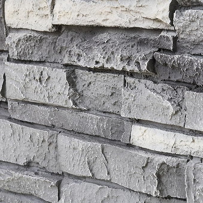Faux Stone Wall Panels 1-Pack PU Stone Veneer Siding, Mortarless Faux Rock - Image 4