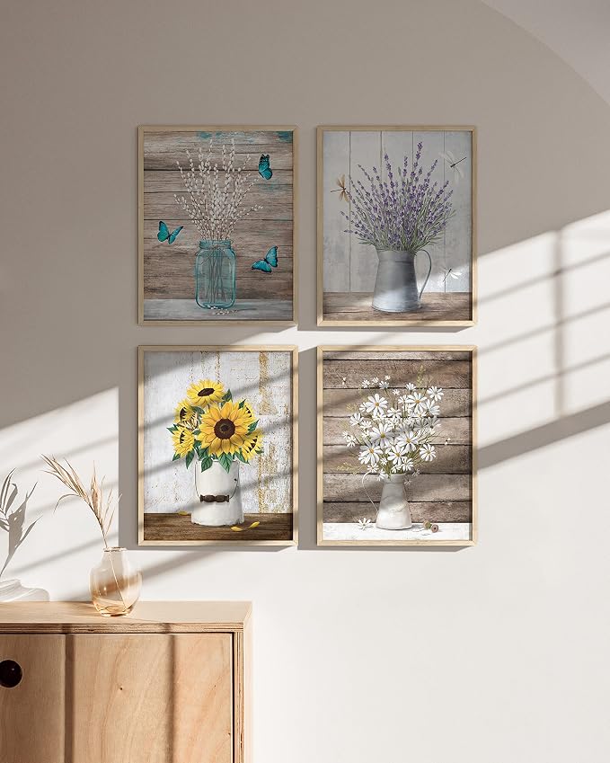 HAUS AND HUES Flower Wall Decor - Image 5