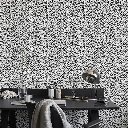 Leopard Print Peel and Stick Wallpaper, Waterproof Removable Self Adhesive - Image 6