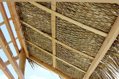 Forever Bamboo Mexican Palm Thatch Roof Runner Roll Duck Blind Grass Tiki Hut - Image 6