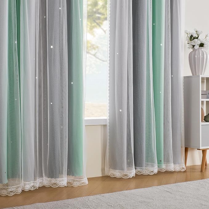 XiDi Blackout Curtains for Bedroom & Kids Room - Image 3