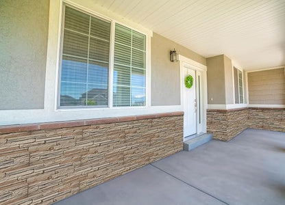 Faux Stone Wall Panels 1-Pack PU Stone Veneer Siding, Mortarless 46.25x12.88 - Image 7