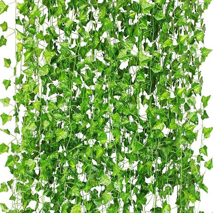 CQURE 48 Pack 336Ft Artificial Ivy Fake Vines, Ivy Garland Greenery Garland by CQURE