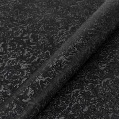Abyssaly Black Textured Wallpaper Peel and Stick by Abyssaly