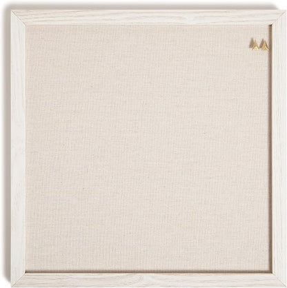 U Brands Rustic Linen Bulletin Board, Industrial Grade Pinning Surface by UBrands
