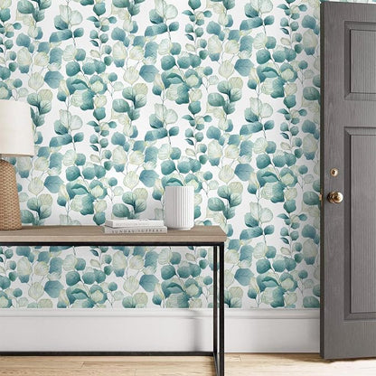 Timeet Peel and Stick Wallpaper Boho Leaf Contact Paper Removable Self Adhesive - Image 3