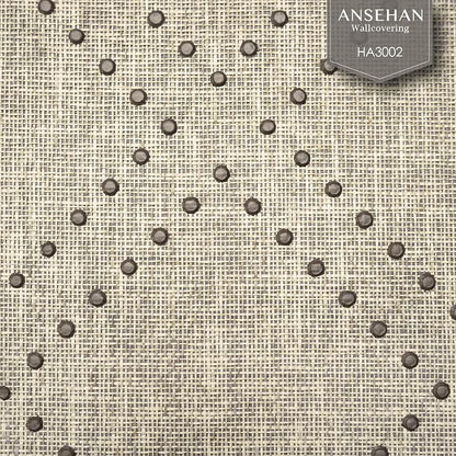 Ansehan Hand-Crafted Wallcovering HA3002 Droplets 36" W x8 Yard L Textured - Image 2