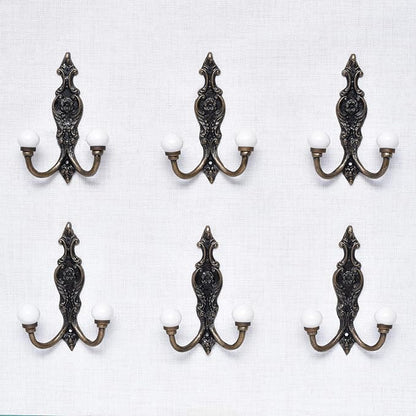 Indian Shelf Pack of 12 Heavy Duty Double Hooks - Image 8