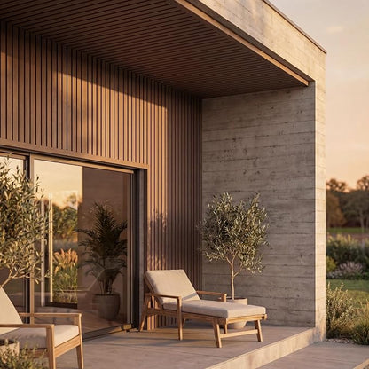 From Plain to Beautiful in Hours WPC Exterior Wall Slat Panels Waterproof - Image 7