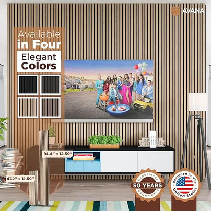 Avana Modern Acoustic Wood Wall Panels – 47.2 X 12.6 Inch White Oak Acoustic - Image 7
