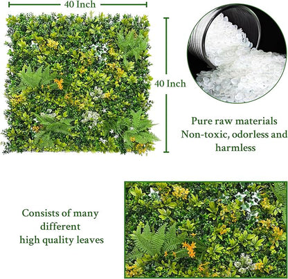 ODTORY Artificial Boxwood Hedges Panels Roll, Outdoor Indoor Home Decor - Image 2