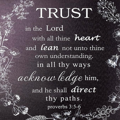 EOBTAIN Christian Bible Verse Canvas Wall Art Positive Religious Scripture and - Image 7