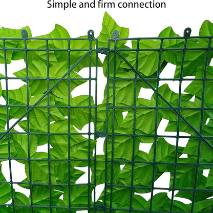 ODTORY Artificial Ivy Privacy Fence Wall Screen: 72 X144 in UV-Anti Faux - Image 3