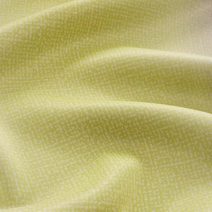 XiDi Curtains for Bedroom Decor, Rainbow GreenYellowGrey52/45/1 - Image 8