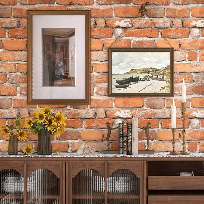 Faux Brick Peel and Stick Wallpaper 17.7" x 78.7" Contact Paper - Image 5