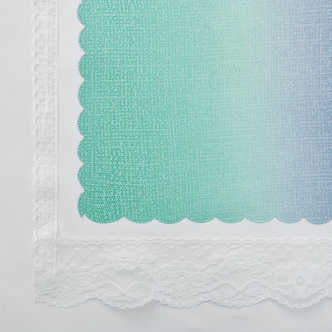 XiDi Curtains for Bedroom Decor, Rainbow Purplgreen grey52/54 - Image 8