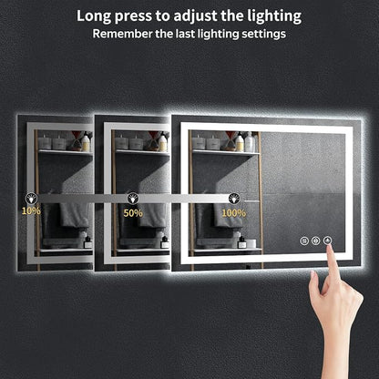 24"x36" LED Bathroom Mirror - Image 6