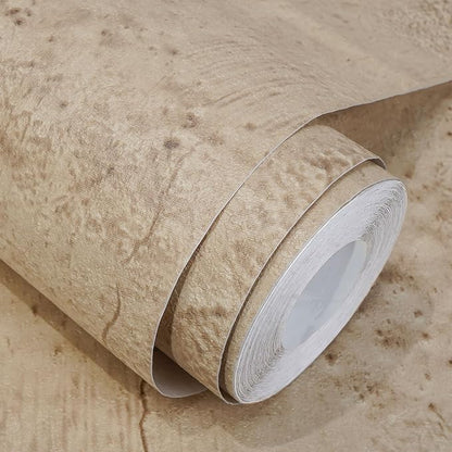 WADILE Beige Concrete Wallpaper 15.7 in * 708 in, Cement Contact Paper 3D Matte by WADILE