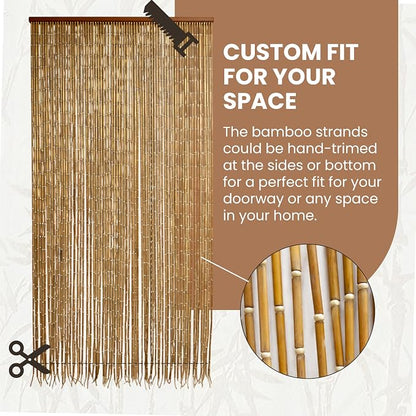 Vietbud Décor Natural Beaded Curtains - Image 4
