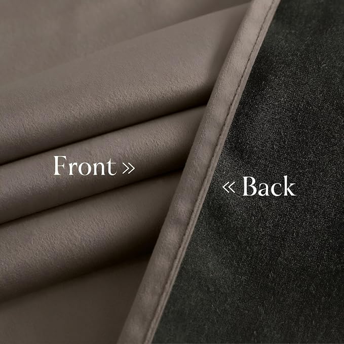 NICETOWN 120 inches Velvet Curtains - Image 6