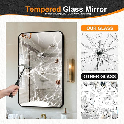 Delma Bathroom Vanity Mirror, High-Definition Bathroom Mirror, Versatile - Image 5