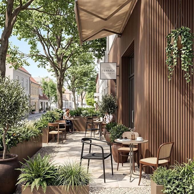 From Plain to Beautiful in Hours WPC Exterior Wall Slat Panels Waterproof - Image 11