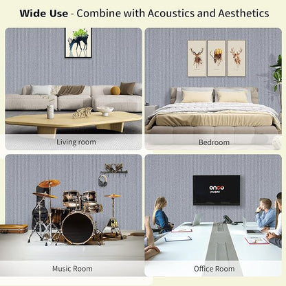Acoustic Panels, 5 Pack Sound Panels Noise Reducing - Image 5