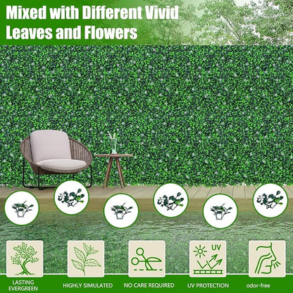 EverNture 71"x144" Grass Wall Panels, Artificial Grass Backdrop, Fake Greenery - Image 3