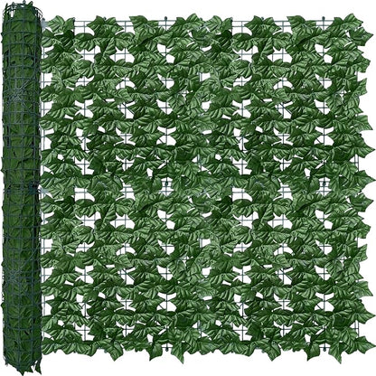 ODTORY Artificial Ivy Privacy Fence Wall Screen: 40X100 in UV-Anti Faux by ODTORYHOME