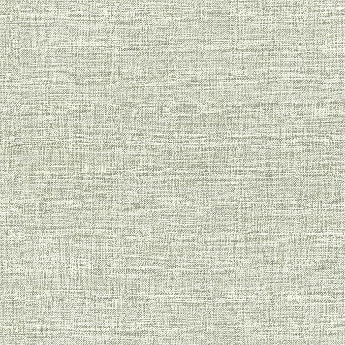 Amiya Grasscloth Wallpaper Sage Green Peel and Stick Faux Fabric Linen Contact by AMIYApeelandstickwallpaper