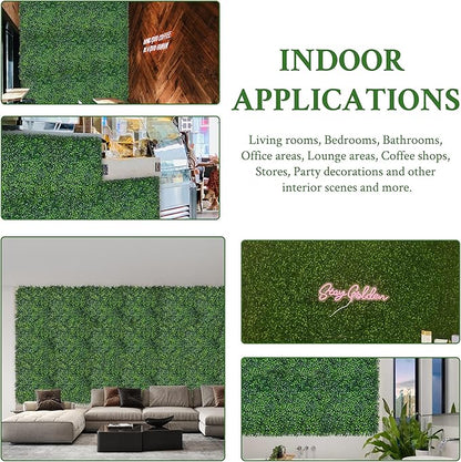 Artificial Ivy Privacy Fence Screen: 72"x 144" 4-Layer Leaf UV-Anti Faux - Image 7