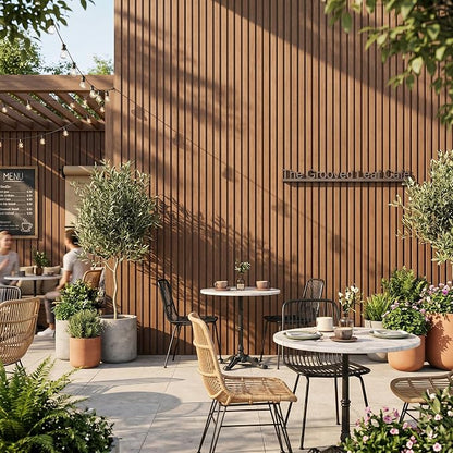 From Plain to Beautiful in Hours WPC Exterior Wall Slat Panels Waterproof - Image 14