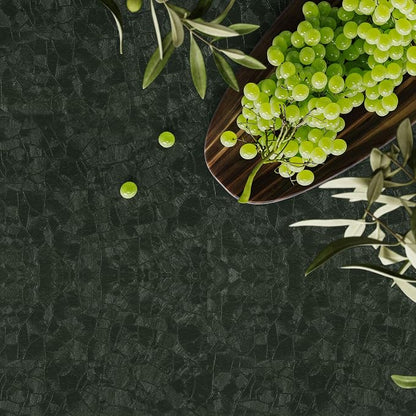 Abyssaly Dark Green Peel and Stick Wallpaper - Image 8