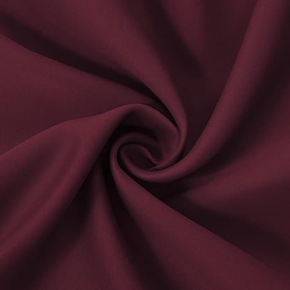 LEMOMO Burgundy Red Thermal Blackout Curtains/52 x 54 Inch/Set of 2 Panels Room - Image 5