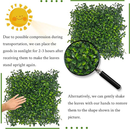 Artificial Grass Wall Panel, Outdoor Patio Balcony Privacy & Ivy Fence Covering - Image 4