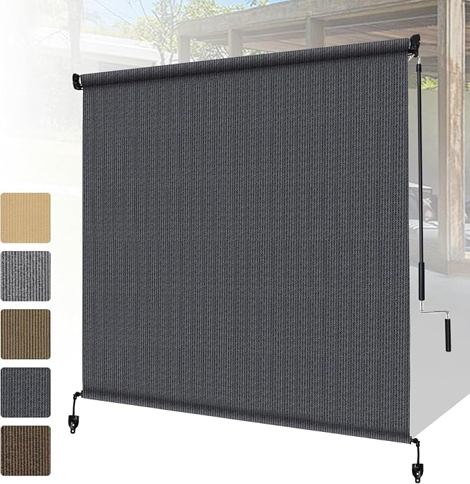 Shade&Beyond Outdoor Roller Shades by ShadeBeyond