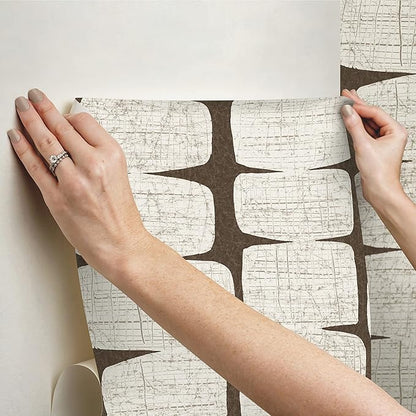 RoomMates RMK12349PL Mid-Century Beads Peel and Stick Wallpaper - Image 4
