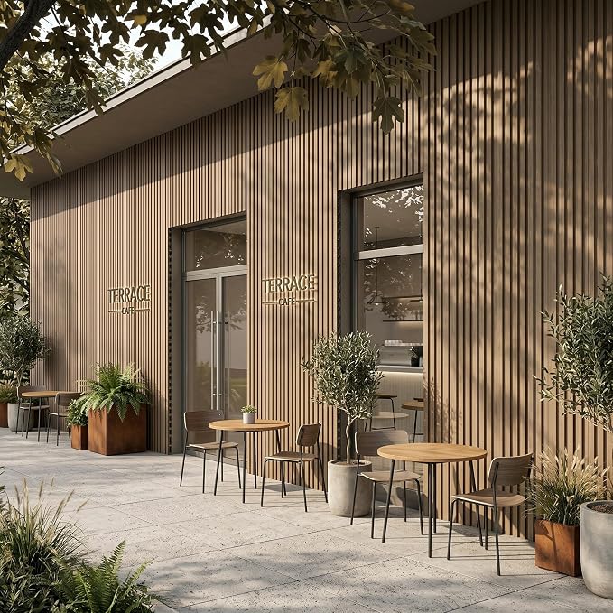 From Plain to Beautiful in Hours WPC Exterior Wall Slat Panels Waterproof - Image 9