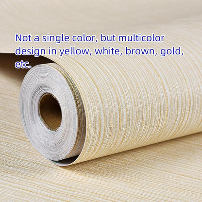 Haimin Grasscloth Wallpaper Textured 24in X 393in Fabric Contact Paper Textured - Image 4