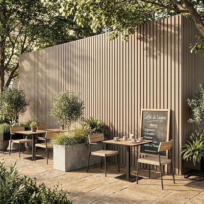 From Plain to Beautiful in Hours WPC Exterior Wall Slat Panels Waterproof - Image 10