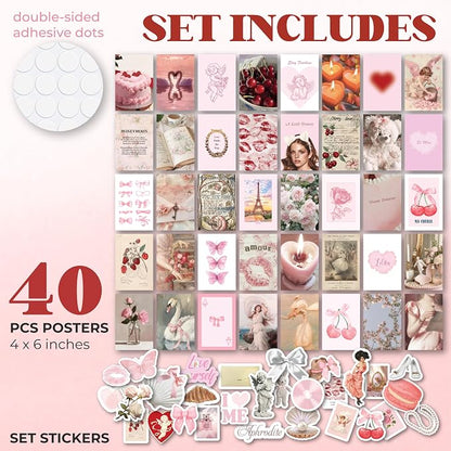 97 Decor Pink Coquette Room Decor Aesthetic - Image 2