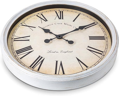 Bernhard Products Large Decorative Wall Clock 20 Inch Silent Non Ticking - Image 5