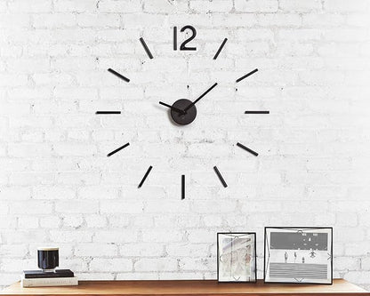 Umbra Blink Modern DIY 3D Wall Clock, Frameless Large Decorative Wall Clock - Image 9