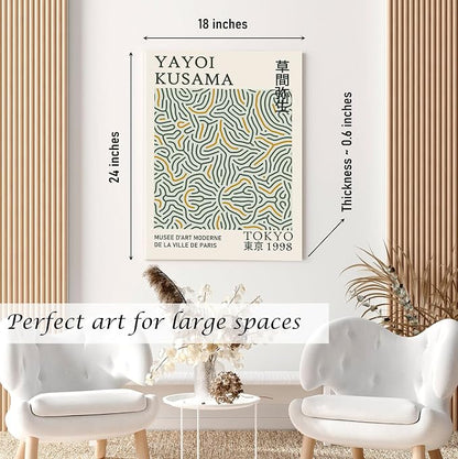 Induslyfe Large Framed Green Wall Art Canvas Decor Set of 3, Matisse Wall Art - Image 6