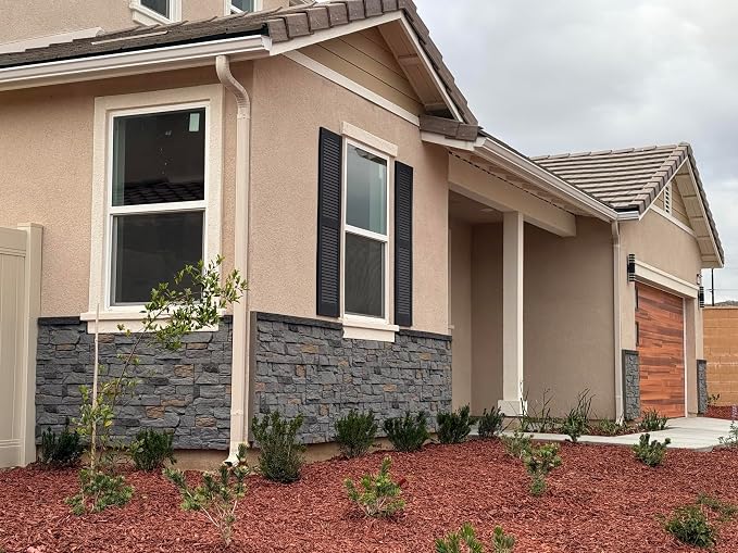 6-Pack Faux Stone Wall Panels PU Stone Veneer Siding, Mortarless 46.25x12.88 - Image 7