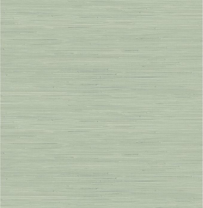 NuWallpaper x Society Social Classic Faux Grasscloth Peel and Stick Wallpaper by NuWallpaper