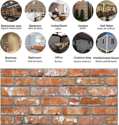 Dundee Deco 3D Wall Panels Faux Brick - Image 5
