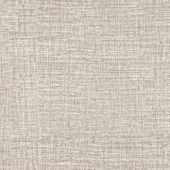 Amiya Grasscloth Khaki Wallpaper 17.3"x120" Peel and Stick Tan Faux Fabric by AMIYApeelandstickwallpaper