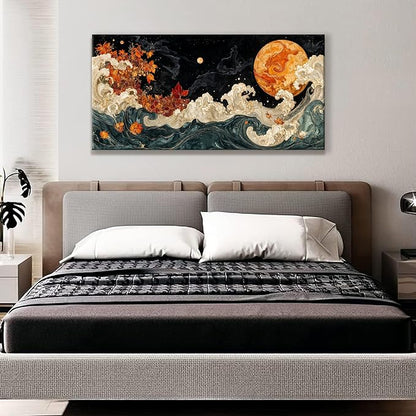 Suconvng Colorful Canvas Art Wall Decor Painting Picture Modern Boho Abstract - Image 6