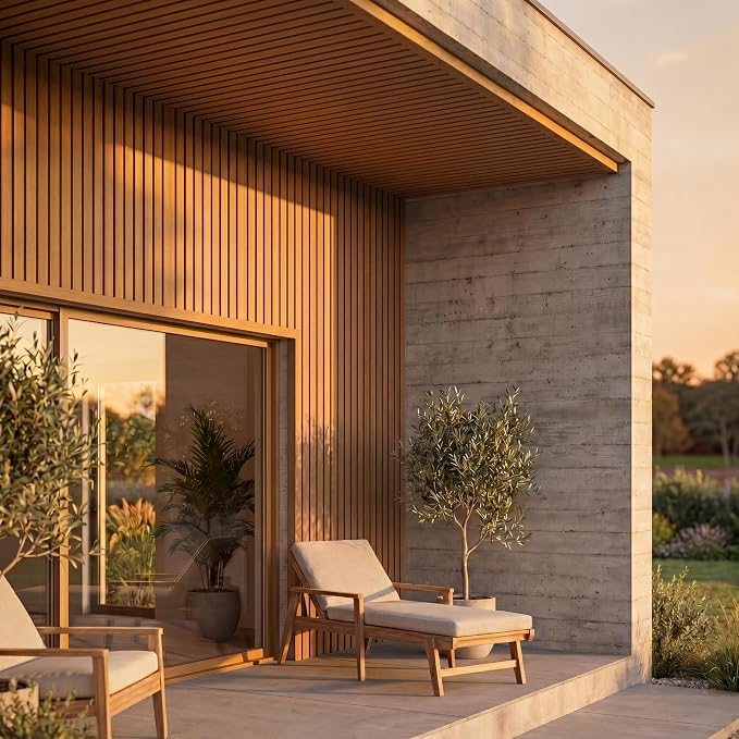 From Plain to Beautiful in Hours WPC Exterior Wall Slat Panels Waterproof - Image 10